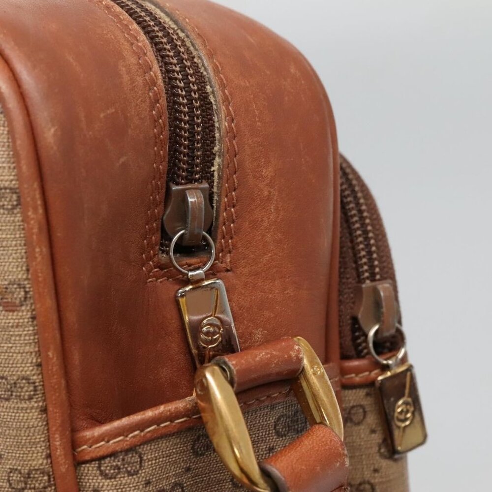 Authentic GUCCI Micro GG Supreme Shoulder Bag PVC Beige Gold 001 115 5443 - Picture 16 of 16